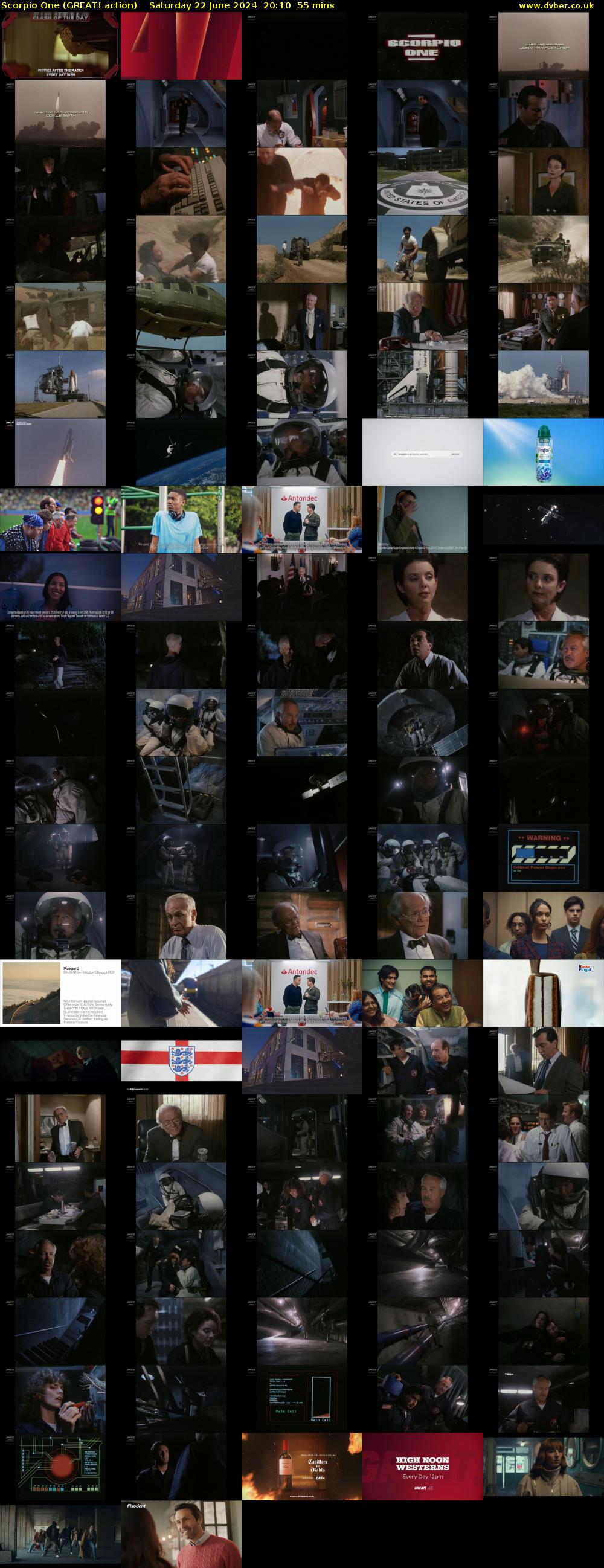 Scorpio One (GREAT! action) Saturday 22 June 2024 20:10 - 21:05