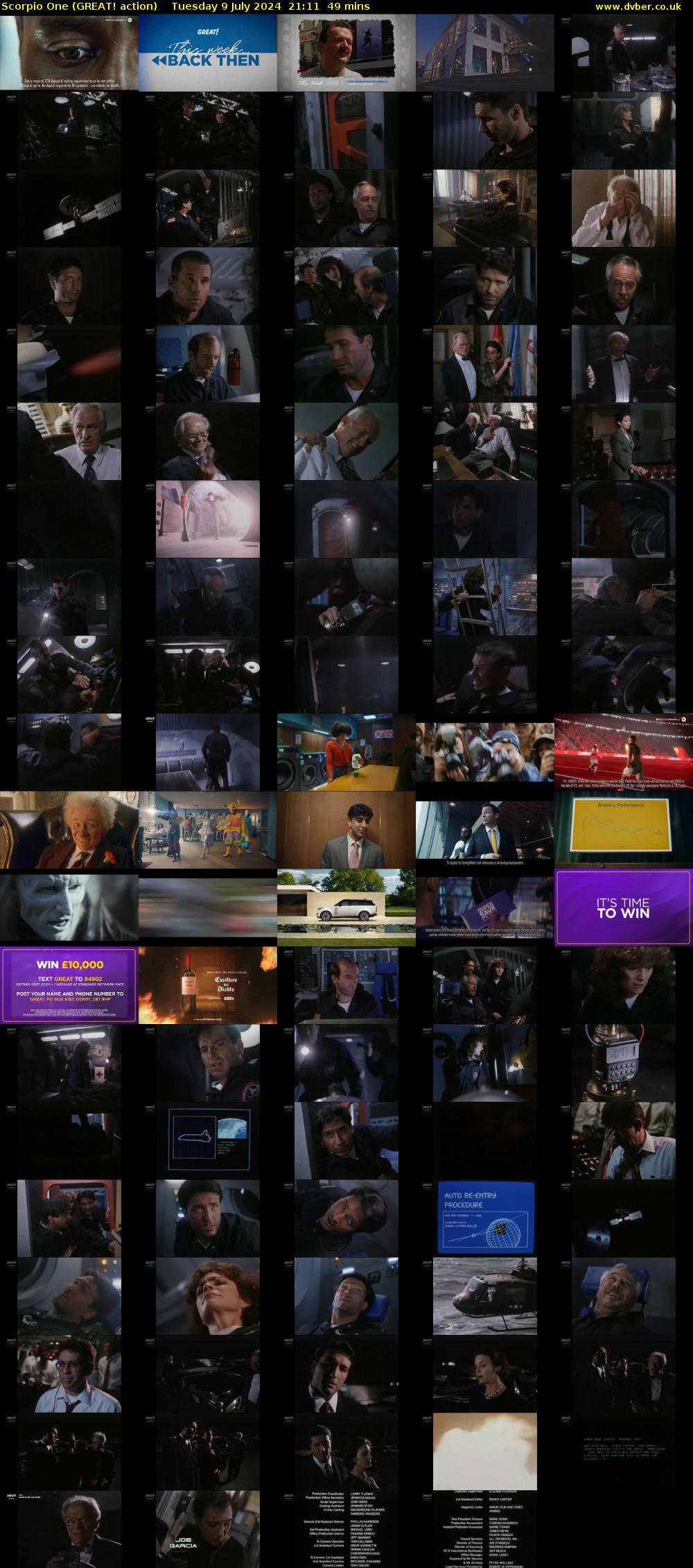 Scorpio One (GREAT! action) Tuesday 9 July 2024 21:11 - 22:00