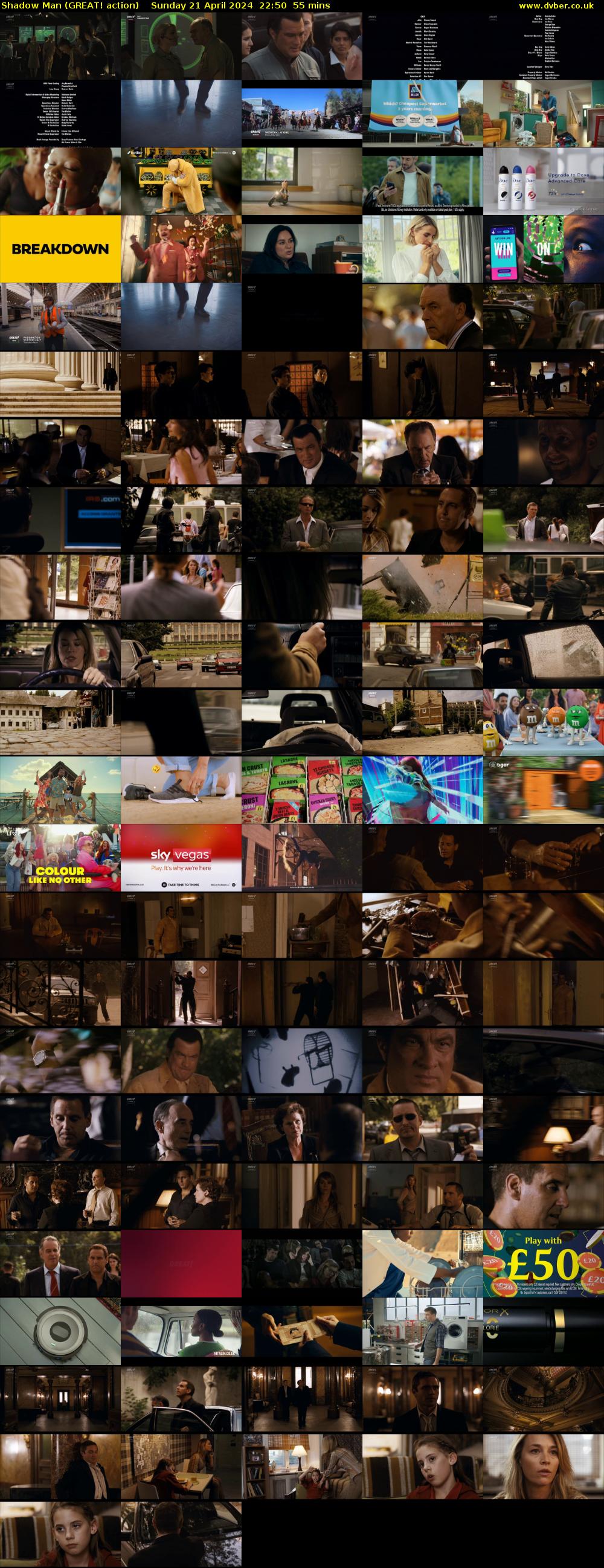 Shadow Man (GREAT! action) Sunday 21 April 2024 22:50 - 23:45