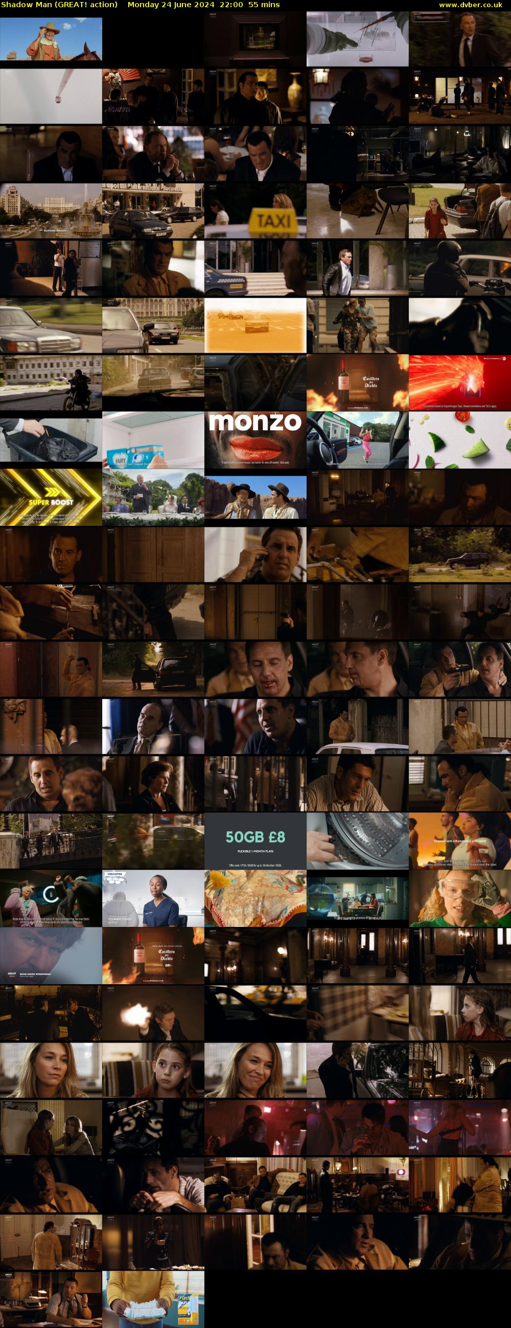 Shadow Man (GREAT! action) Monday 24 June 2024 22:00 - 22:55
