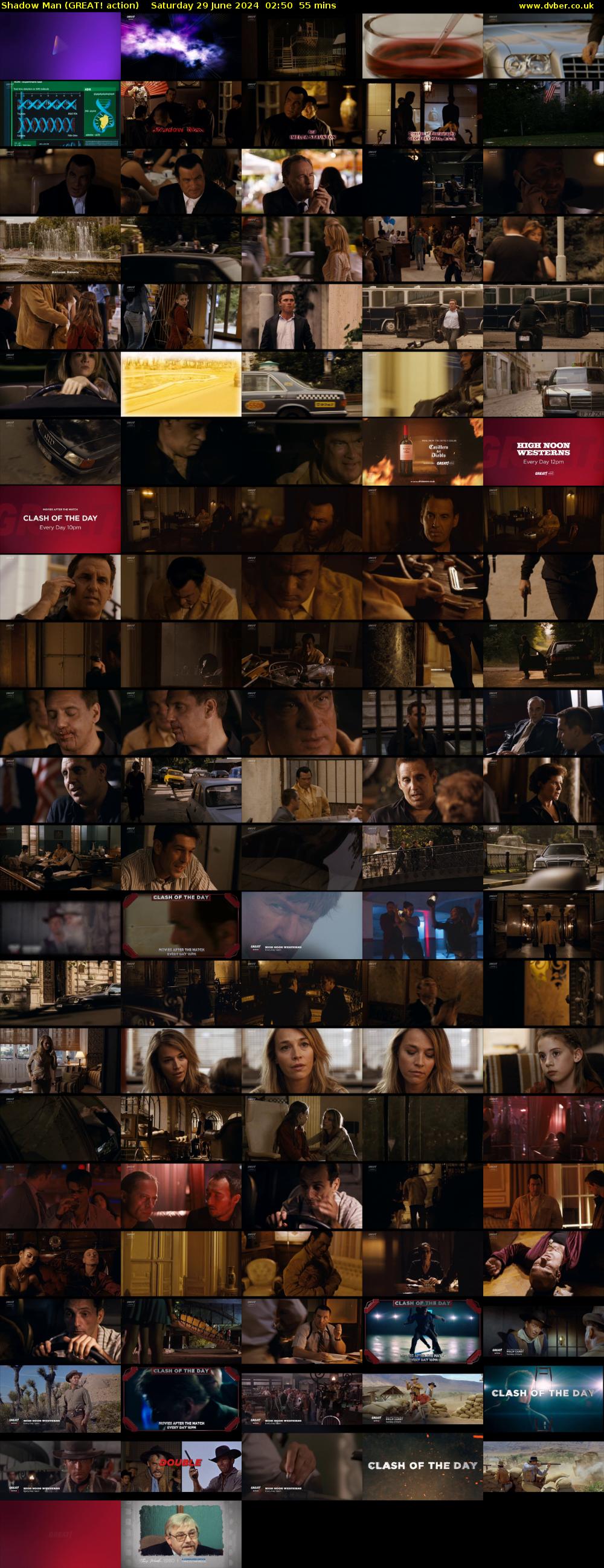 Shadow Man (GREAT! action) Saturday 29 June 2024 02:50 - 03:45