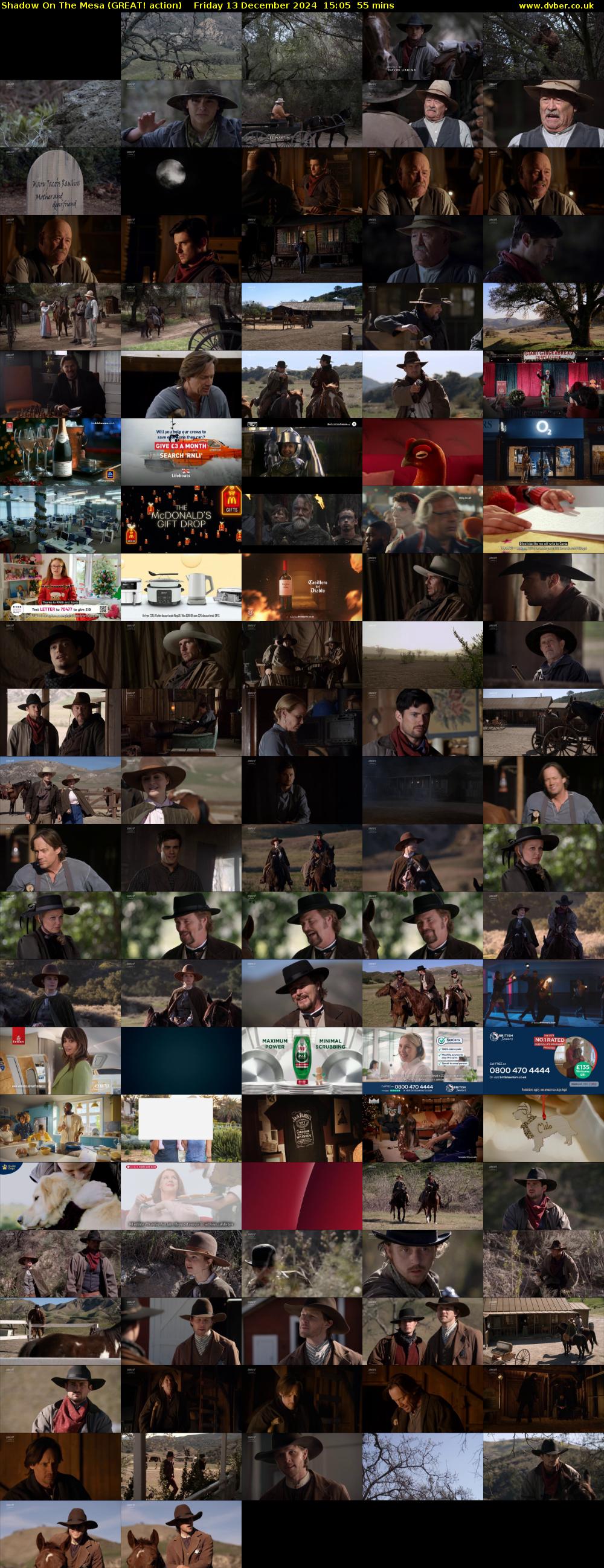 Shadow On The Mesa (GREAT! action) Friday 13 December 2024 15:05 - 16:00