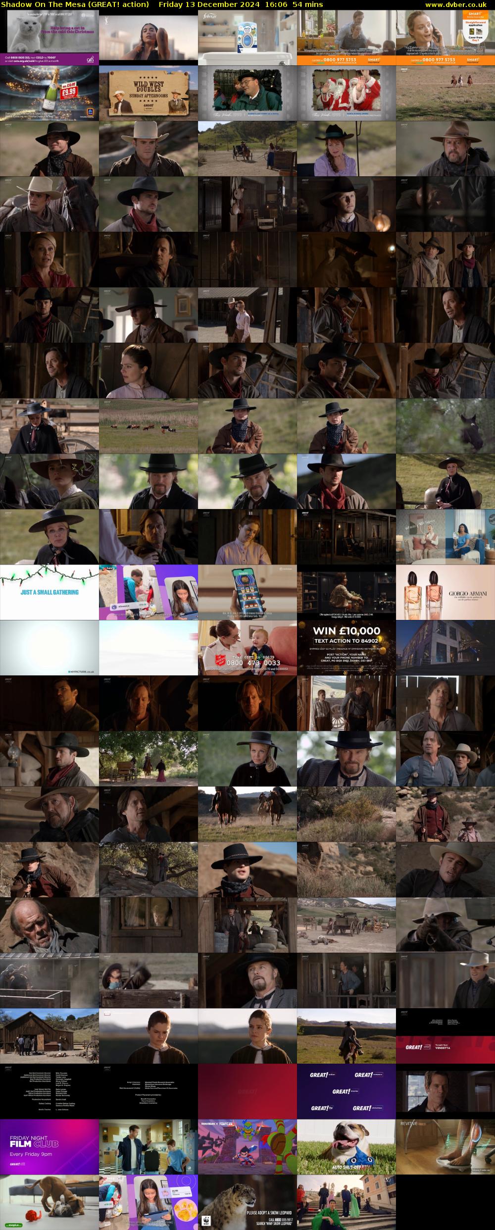 Shadow On The Mesa (GREAT! action) Friday 13 December 2024 16:06 - 17:00