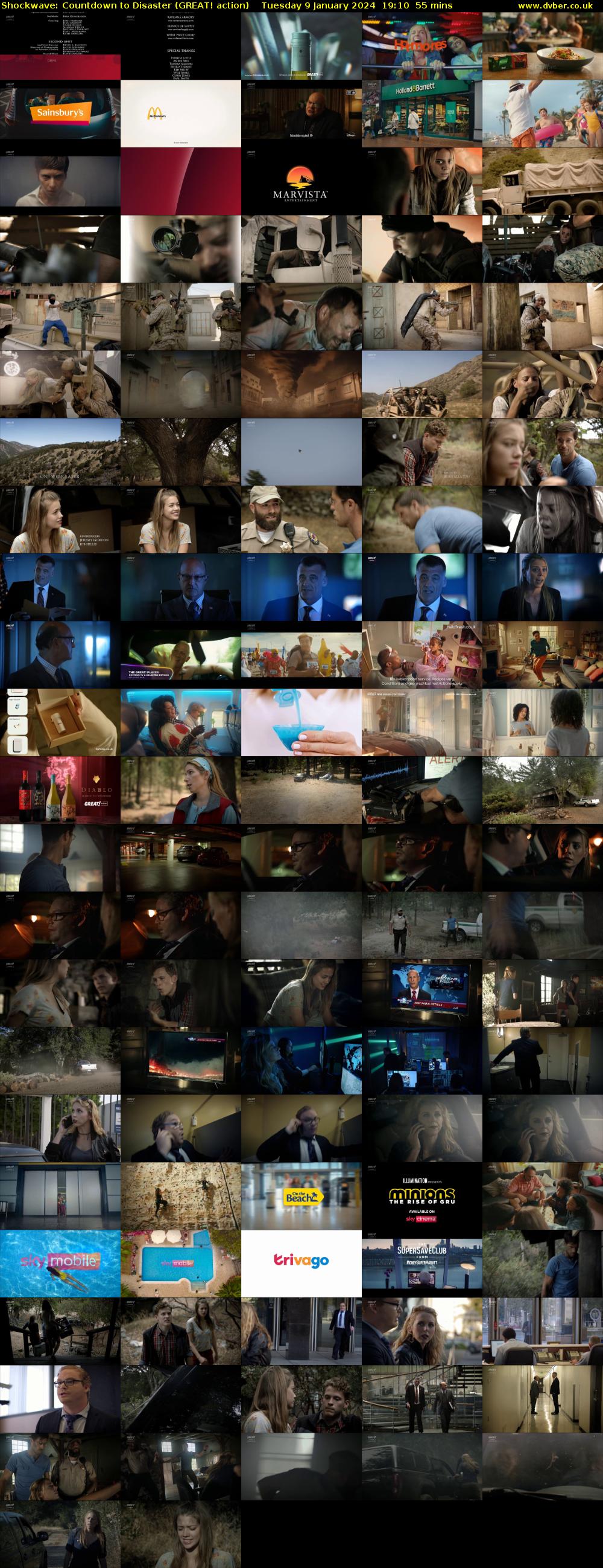 Shockwave: Countdown to Disaster (GREAT! action) Tuesday 9 January 2024 19:10 - 20:05