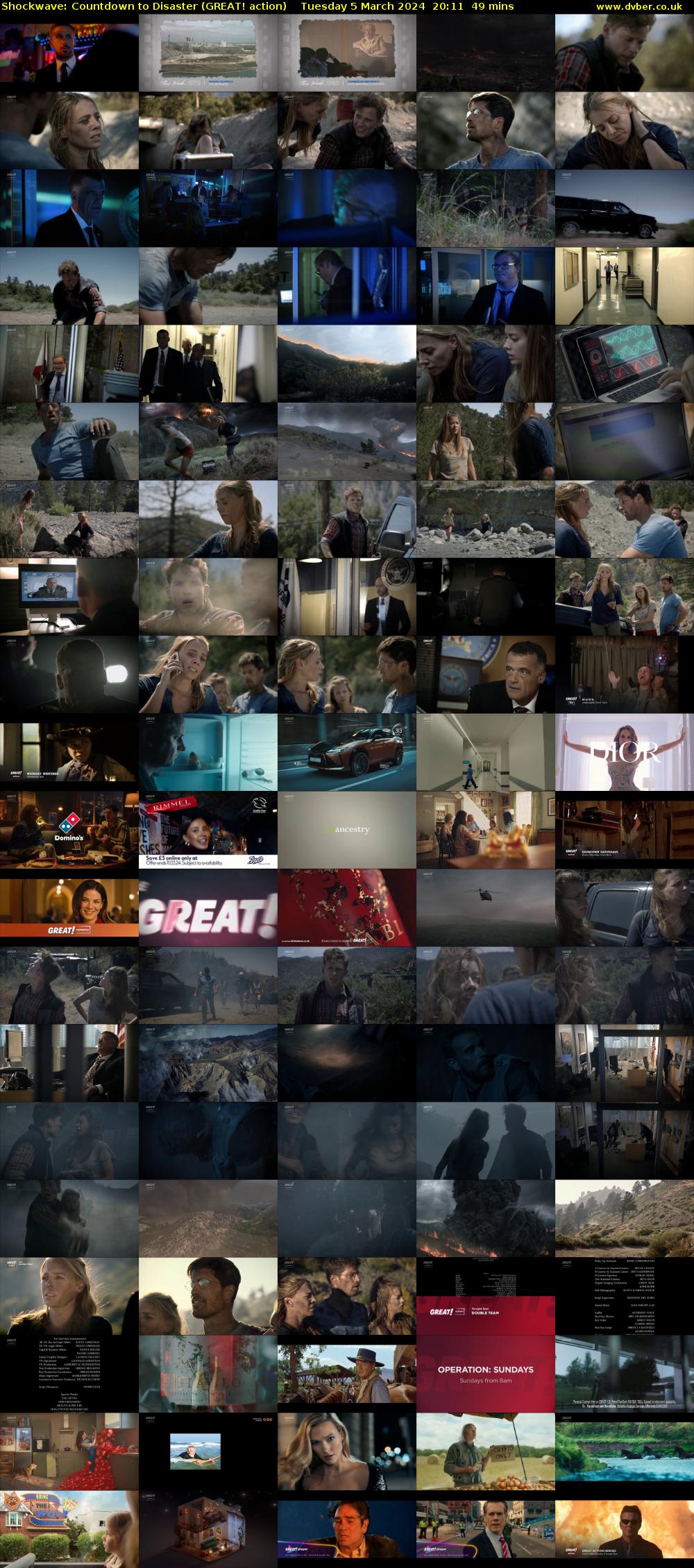 Shockwave: Countdown to Disaster (GREAT! action) Tuesday 5 March 2024 20:11 - 21:00