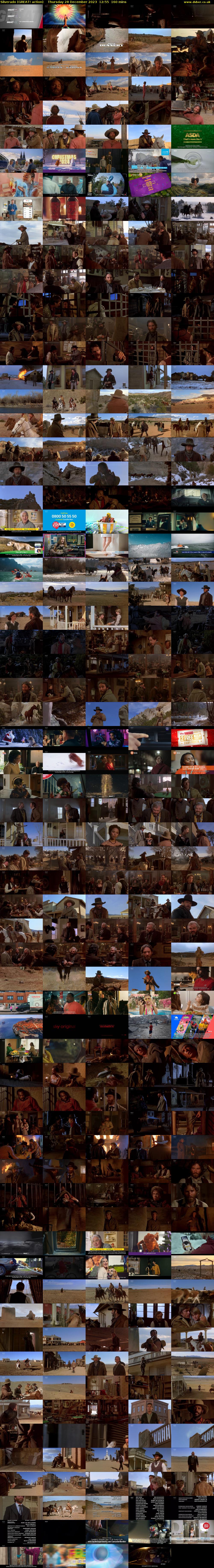 Silverado (GREAT! action) Thursday 28 December 2023 12:55 - 15:35