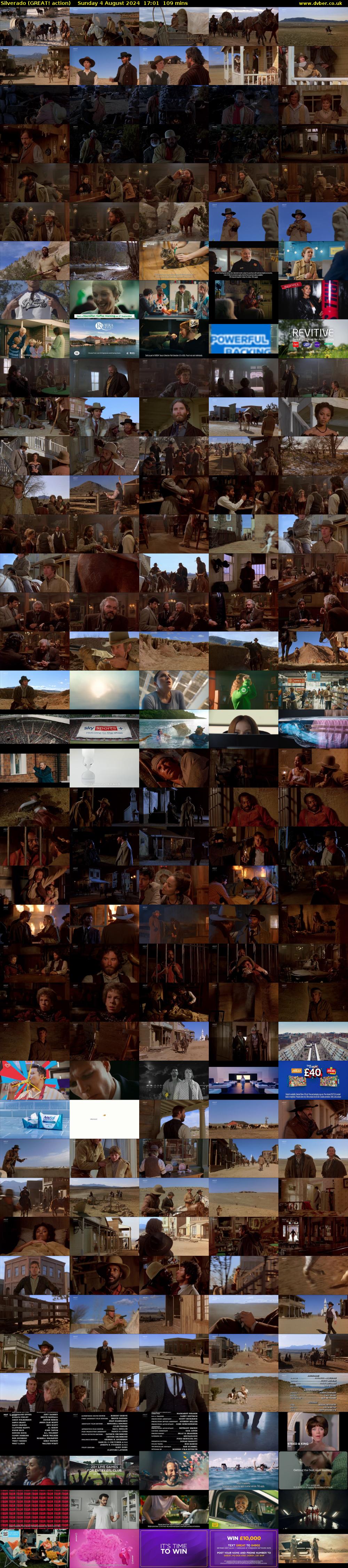 Silverado (GREAT! action) Sunday 4 August 2024 17:01 - 18:50