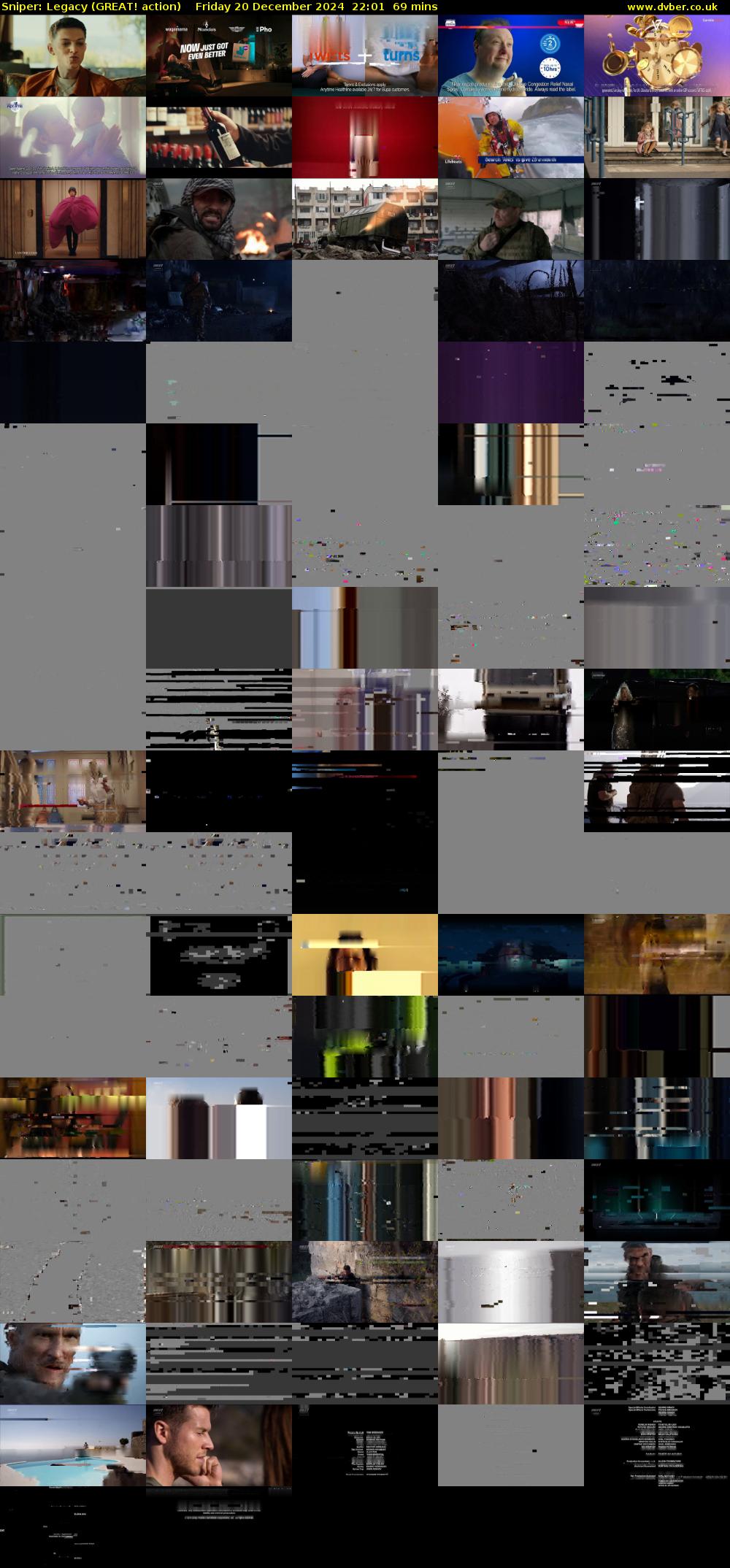 Sniper: Legacy (GREAT! action) Friday 20 December 2024 22:01 - 23:10