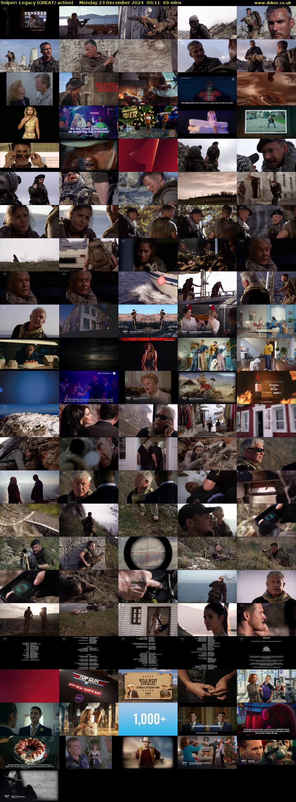 Sniper: Legacy (GREAT! action) Monday 23 December 2024 00:11 - 01:20