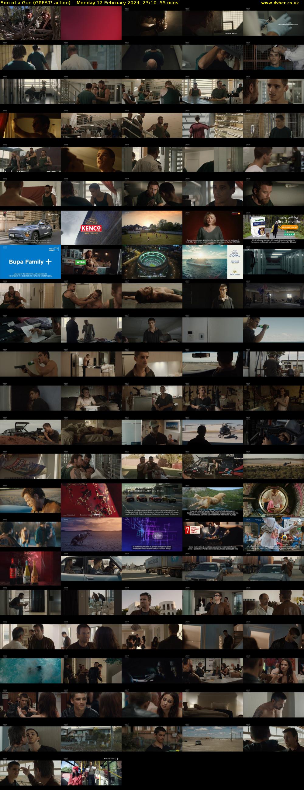 Son of a Gun (GREAT! action) Monday 12 February 2024 23:10 - 00:05