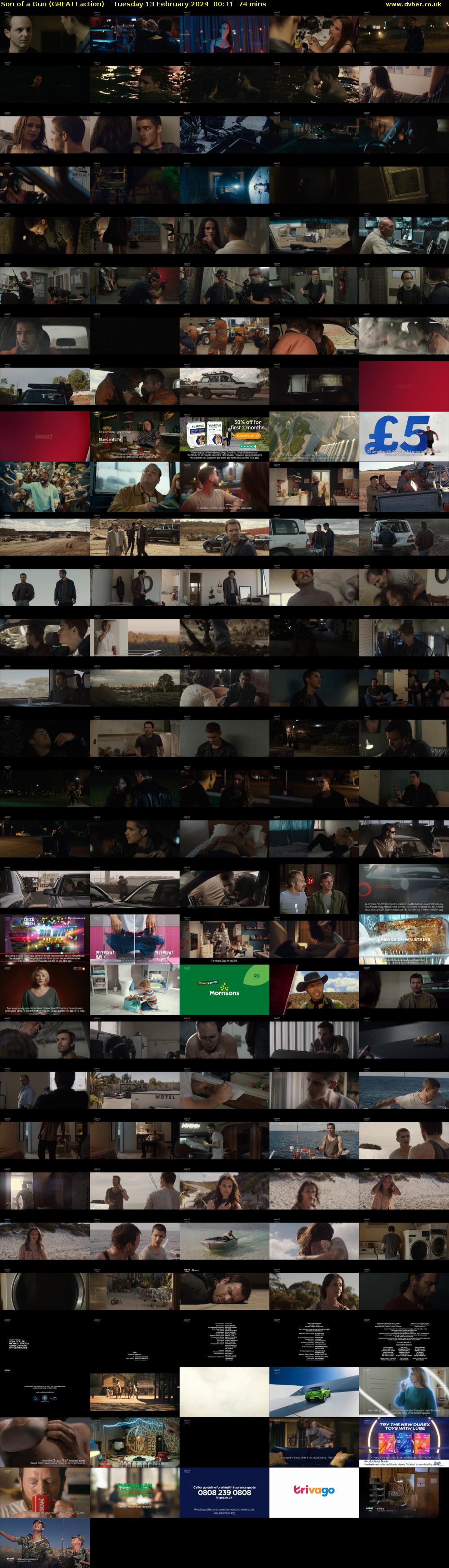 Son of a Gun (GREAT! action) Tuesday 13 February 2024 00:11 - 01:25
