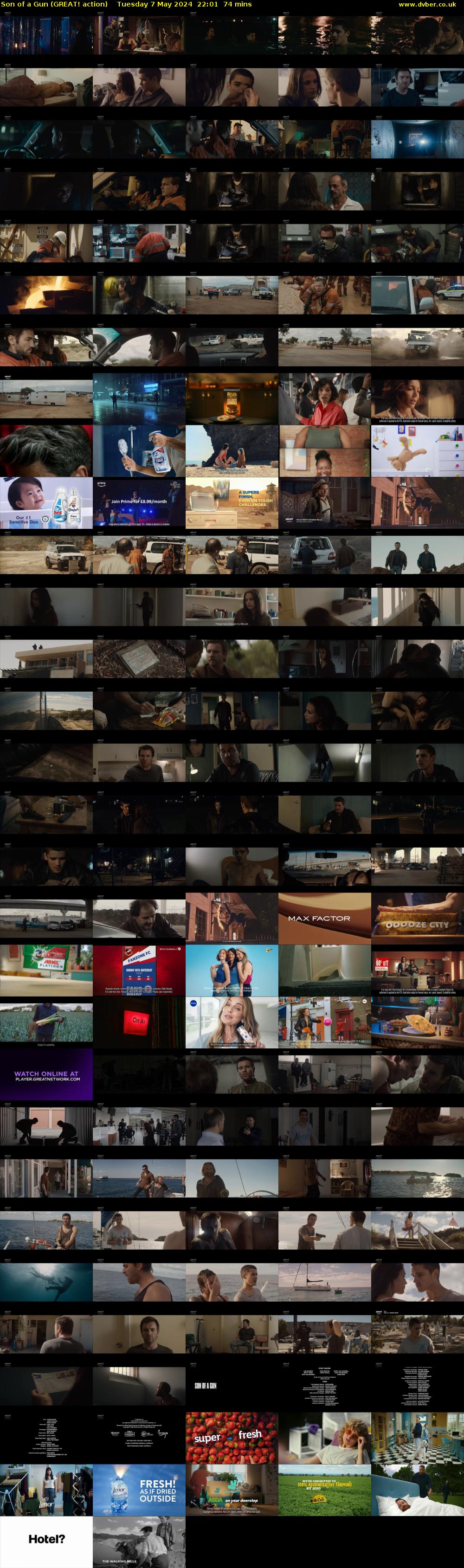 Son of a Gun (GREAT! action) Tuesday 7 May 2024 22:01 - 23:15