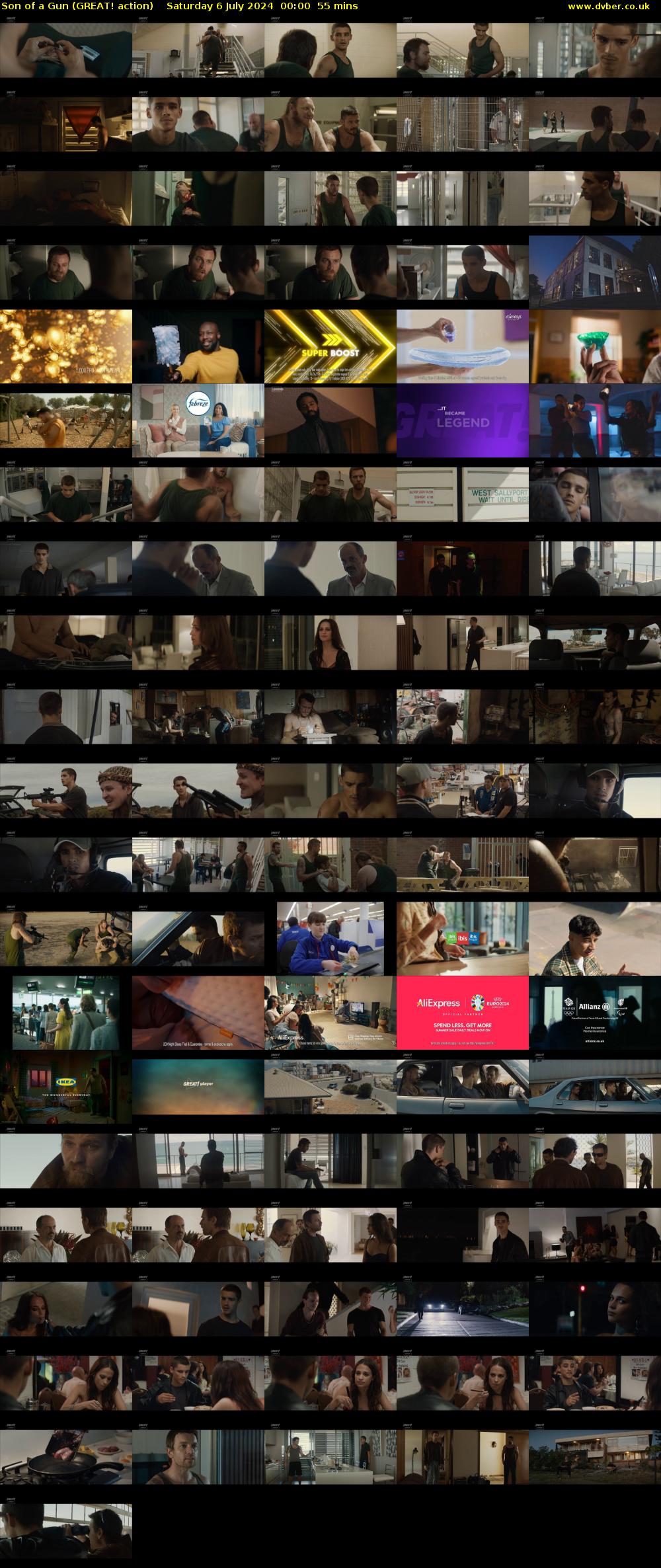 Son of a Gun (GREAT! action) Saturday 6 July 2024 00:00 - 00:55