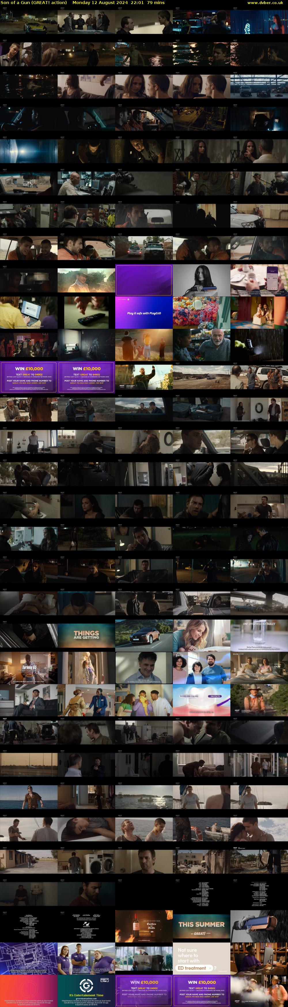 Son of a Gun (GREAT! action) Monday 12 August 2024 22:01 - 23:20