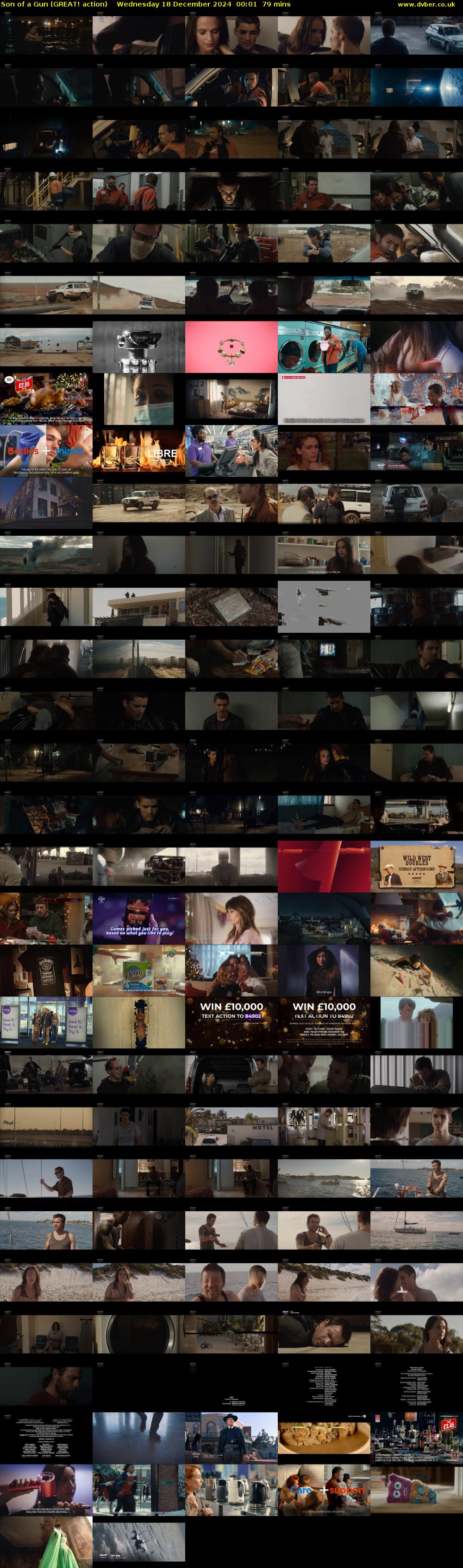 Son of a Gun (GREAT! action) Wednesday 18 December 2024 00:01 - 01:20