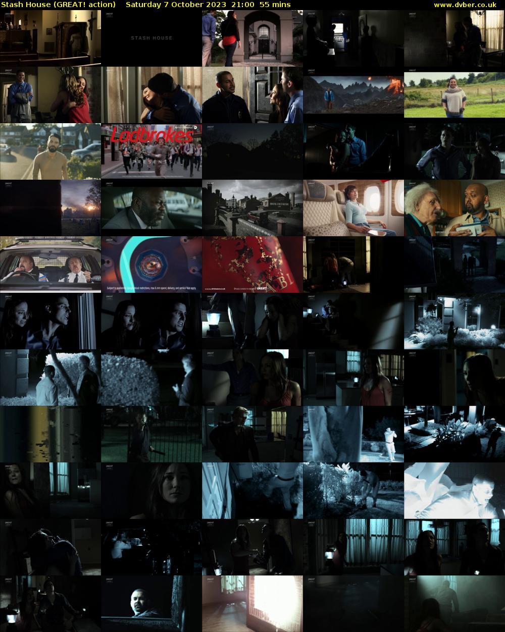 Stash House (GREAT! action) Saturday 7 October 2023 21:00 - 21:55