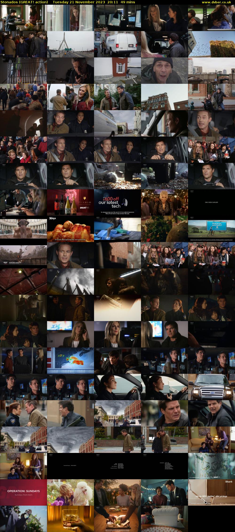 Stonados (GREAT! action) Tuesday 21 November 2023 20:11 - 21:00