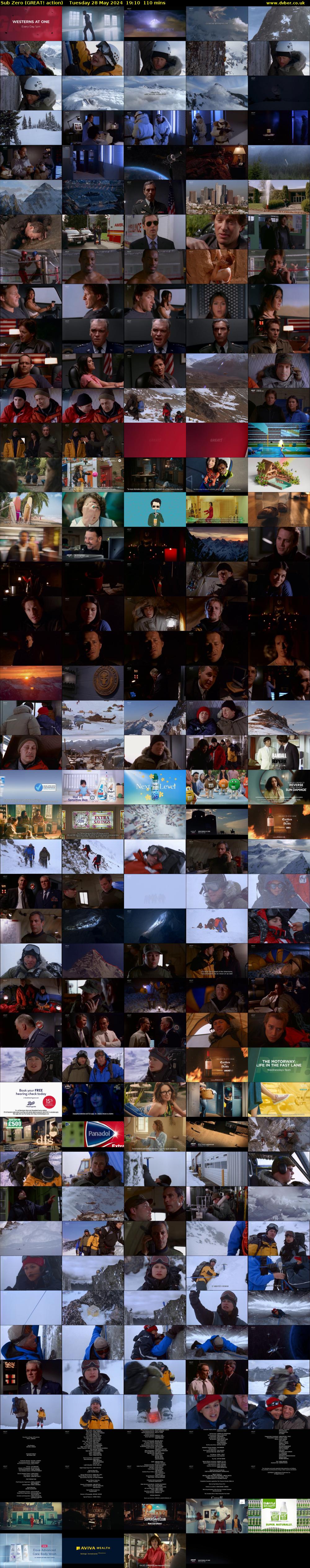 Sub Zero (GREAT! action) Tuesday 28 May 2024 19:10 - 21:00