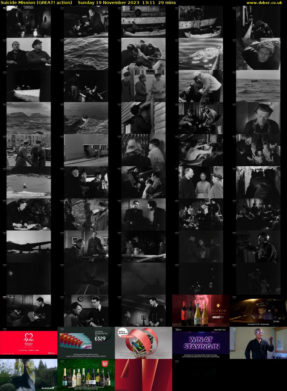 Suicide Mission (GREAT! action) Sunday 19 November 2023 13:11 - 13:40