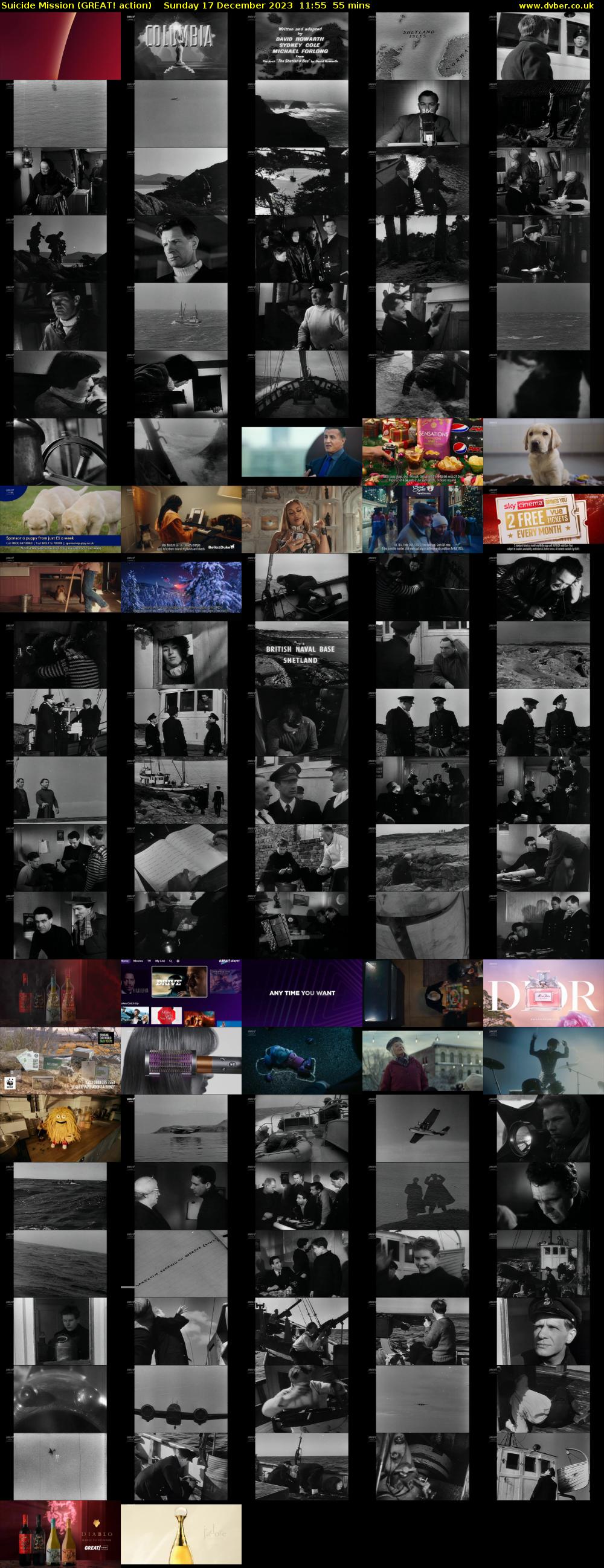 Suicide Mission (GREAT! action) Sunday 17 December 2023 11:55 - 12:50
