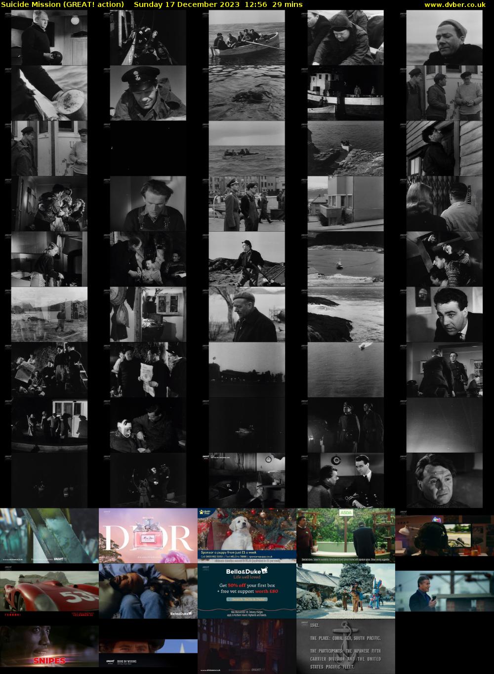Suicide Mission (GREAT! action) Sunday 17 December 2023 12:56 - 13:25
