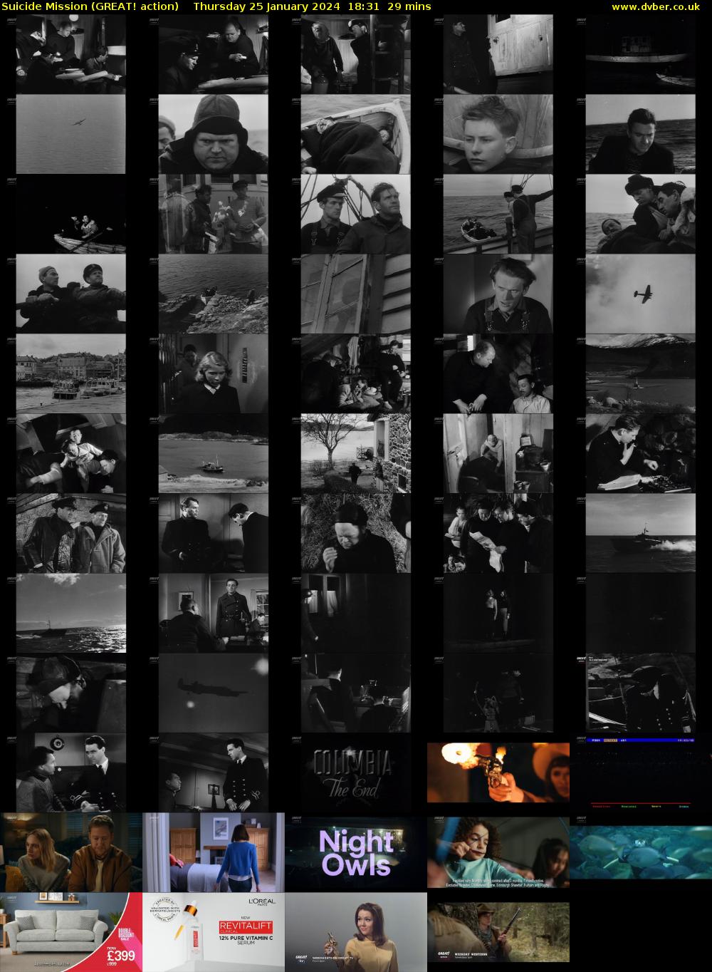 Suicide Mission (GREAT! action) Thursday 25 January 2024 18:31 - 19:00