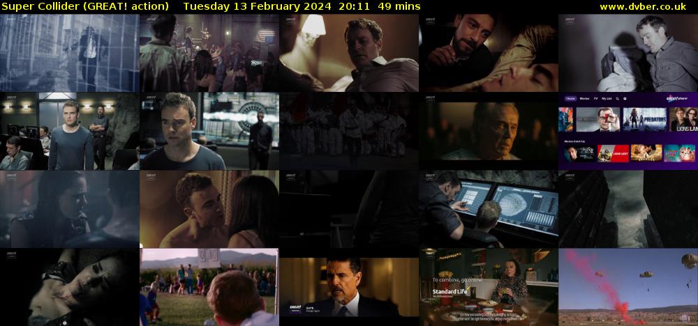 Super Collider (GREAT! action) Tuesday 13 February 2024 20:11 - 21:00