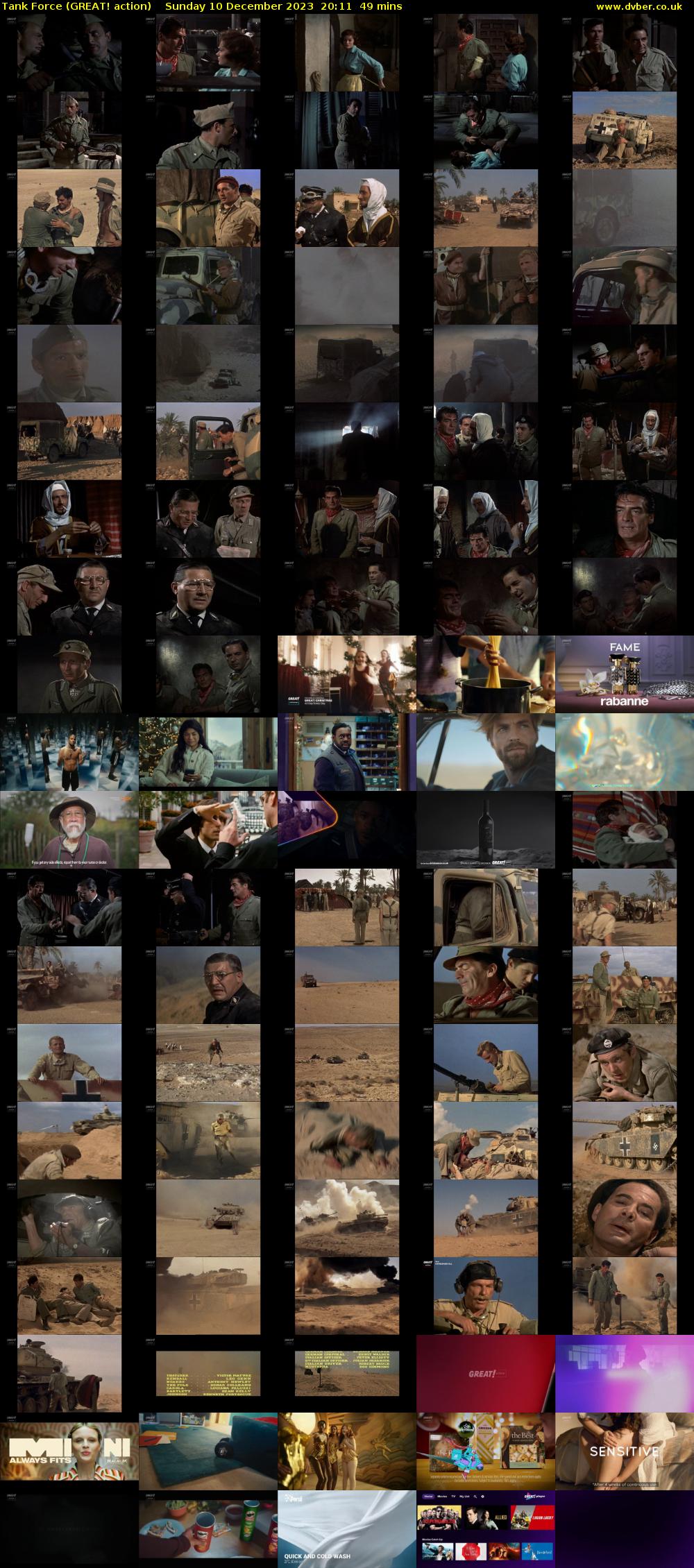 Tank Force (GREAT! action) Sunday 10 December 2023 20:11 - 21:00
