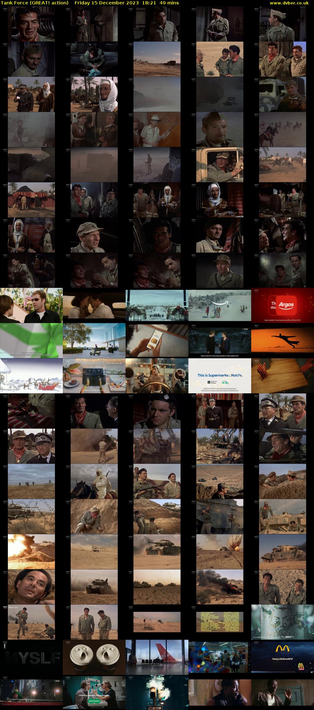 Tank Force (GREAT! action) Friday 15 December 2023 18:21 - 19:10