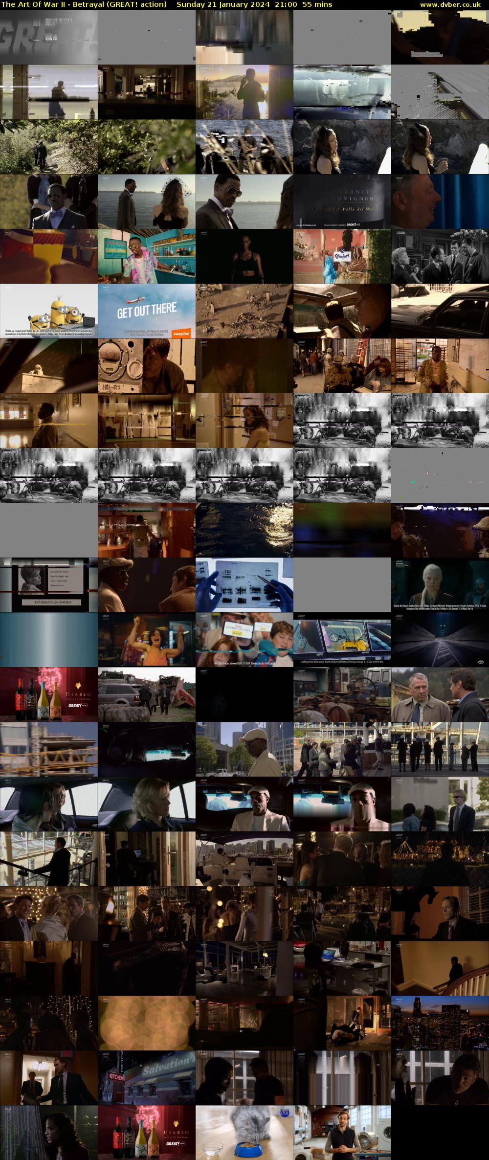 The Art Of War II - Betrayal (GREAT! action) Sunday 21 January 2024 21:00 - 21:55