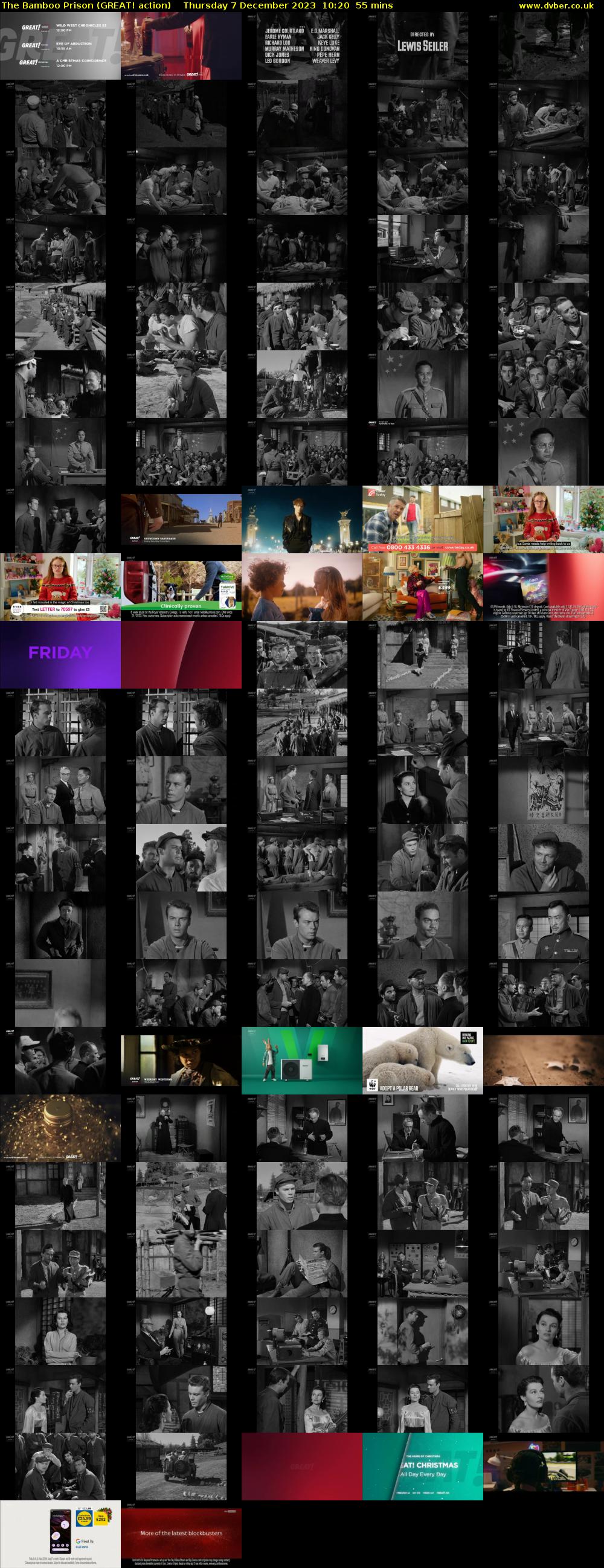 The Bamboo Prison (GREAT! action) Thursday 7 December 2023 10:20 - 11:15
