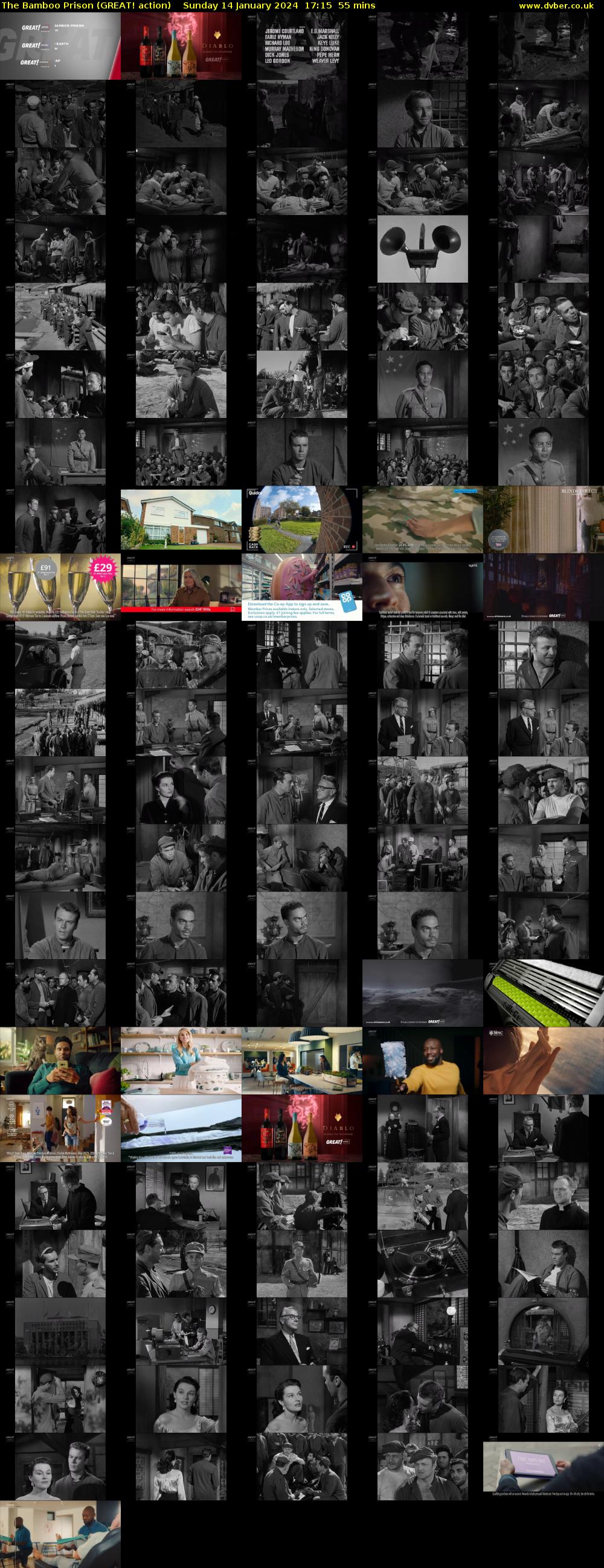 The Bamboo Prison (GREAT! action) Sunday 14 January 2024 17:15 - 18:10