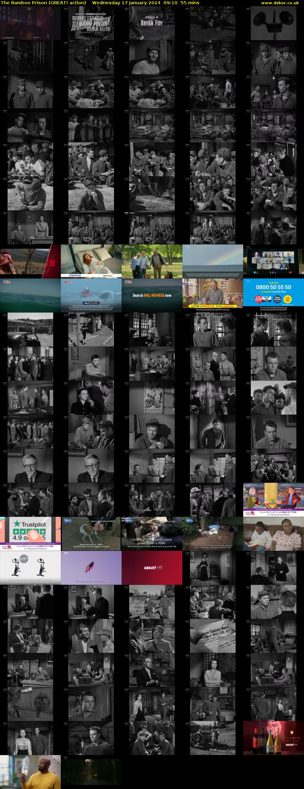 The Bamboo Prison (GREAT! action) Wednesday 17 January 2024 09:10 - 10:05