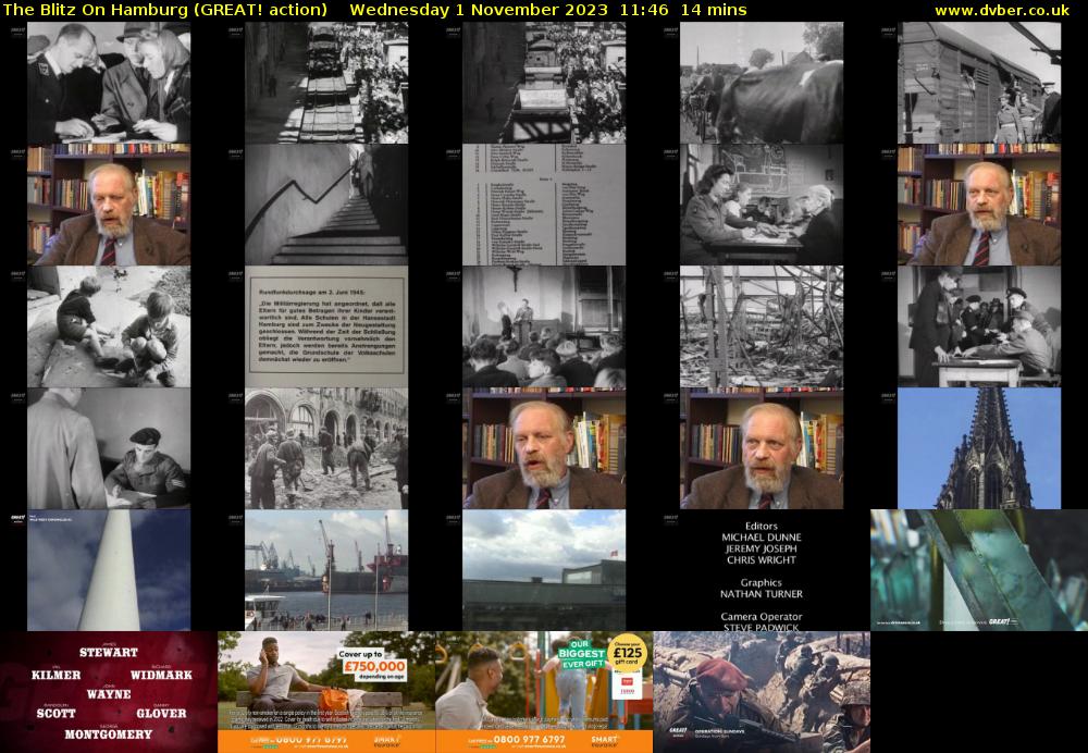 The Blitz On Hamburg (GREAT! action) Wednesday 1 November 2023 11:46 - 12:00