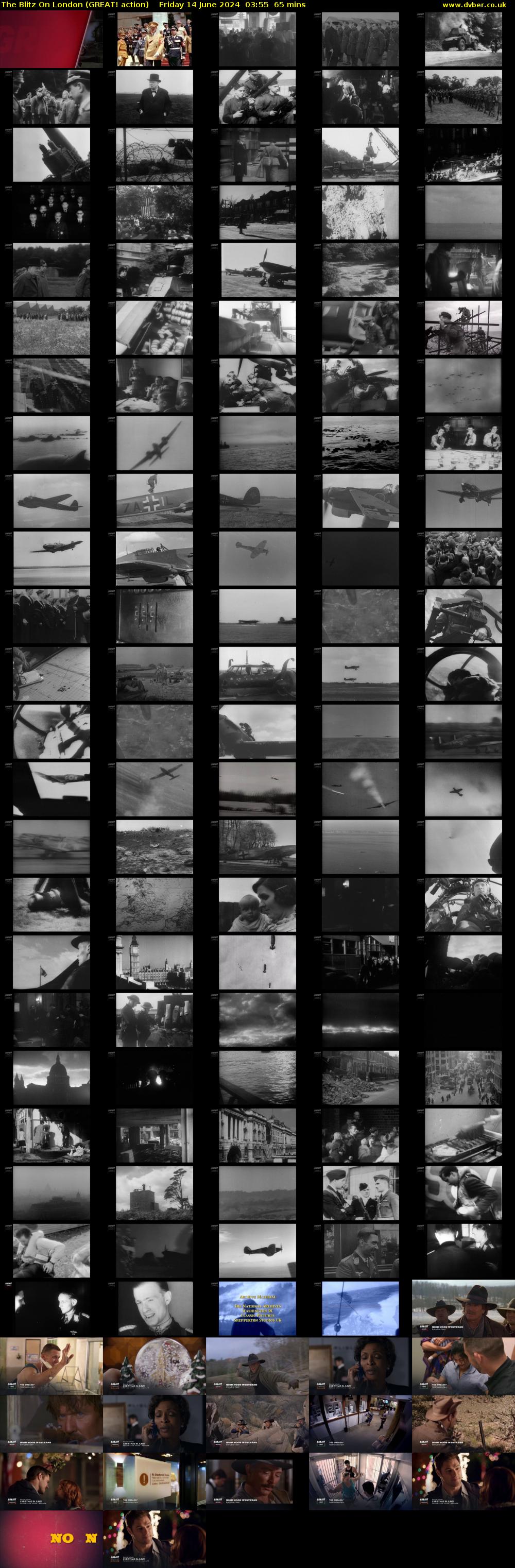 The Blitz On London (GREAT! action) Friday 14 June 2024 03:55 - 05:00