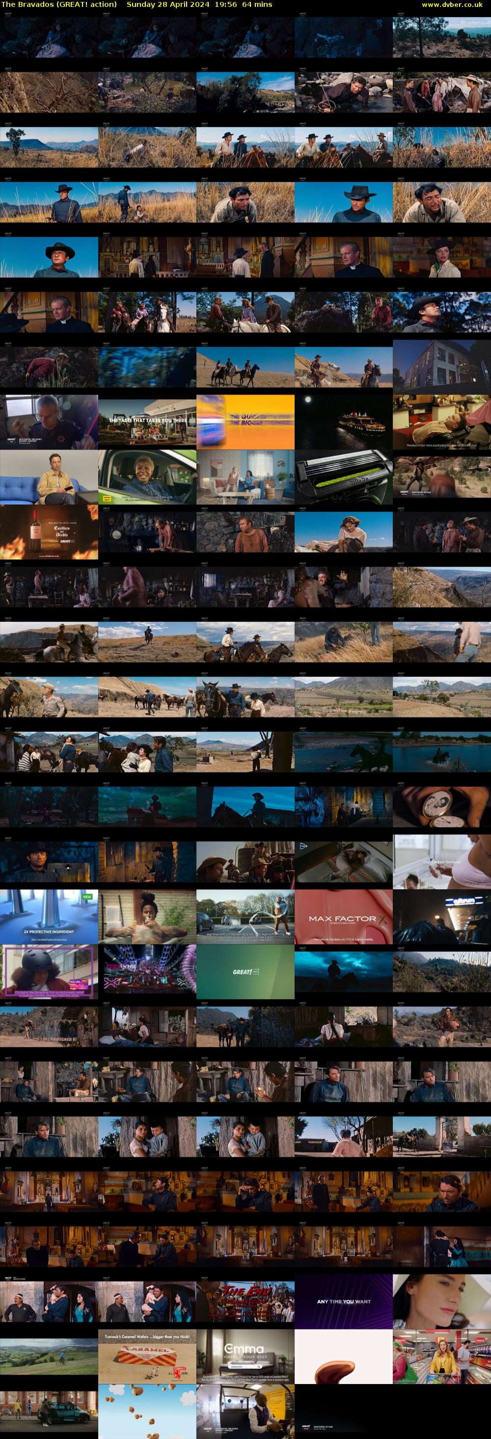 The Bravados (GREAT! action) Sunday 28 April 2024 19:56 - 21:00