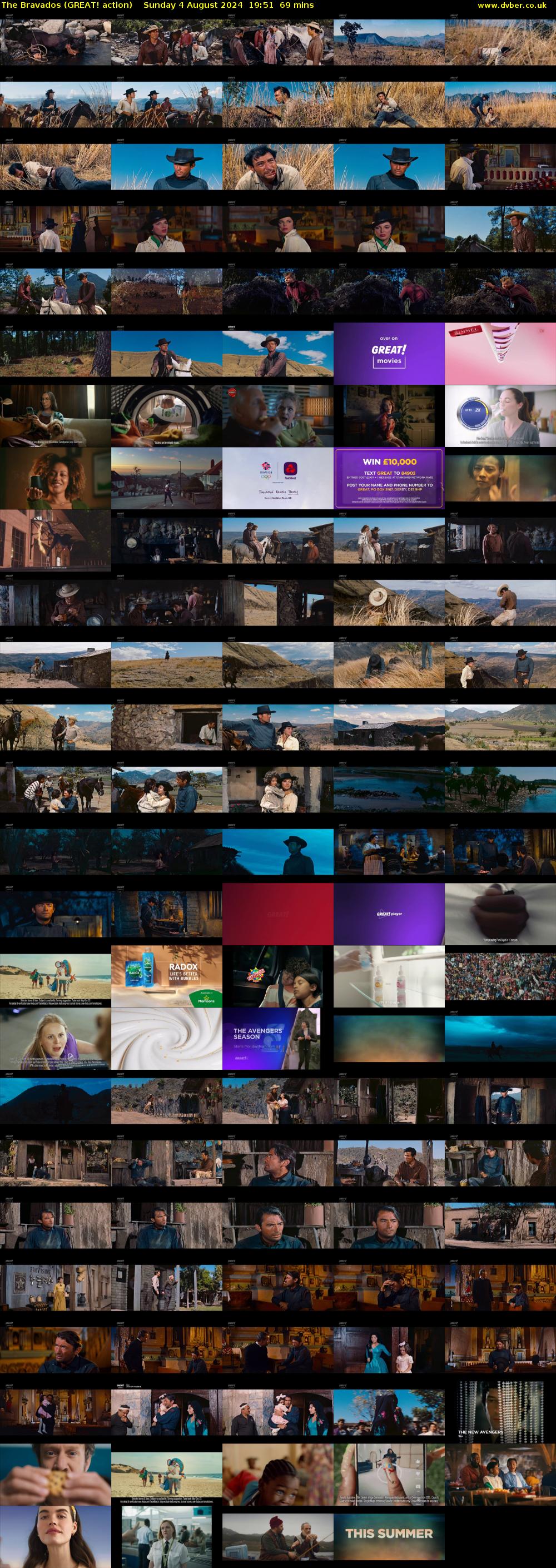 The Bravados (GREAT! action) Sunday 4 August 2024 19:51 - 21:00