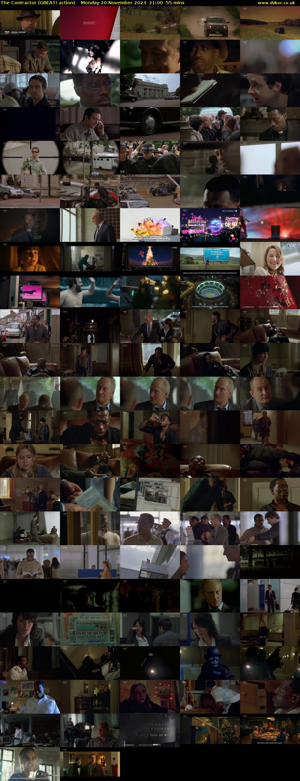 The Contractor (GREAT! action) Monday 20 November 2023 21:00 - 21:55
