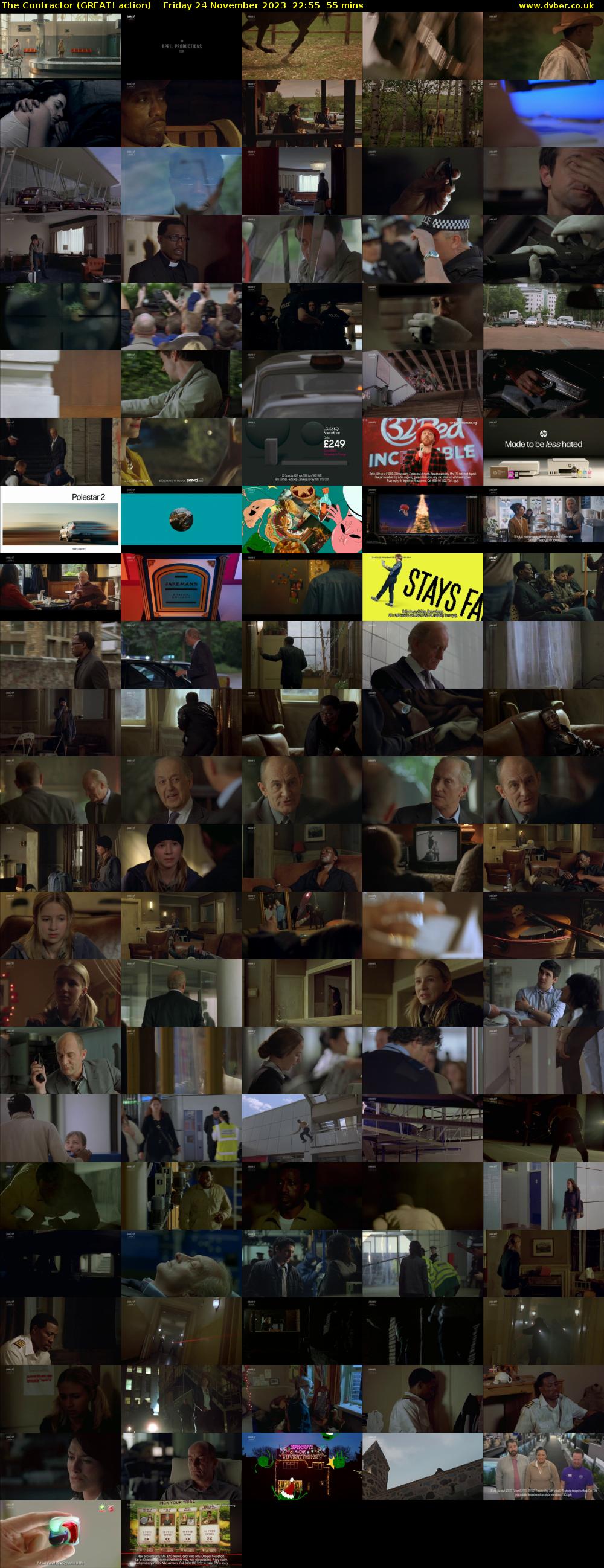 The Contractor (GREAT! action) Friday 24 November 2023 22:55 - 23:50