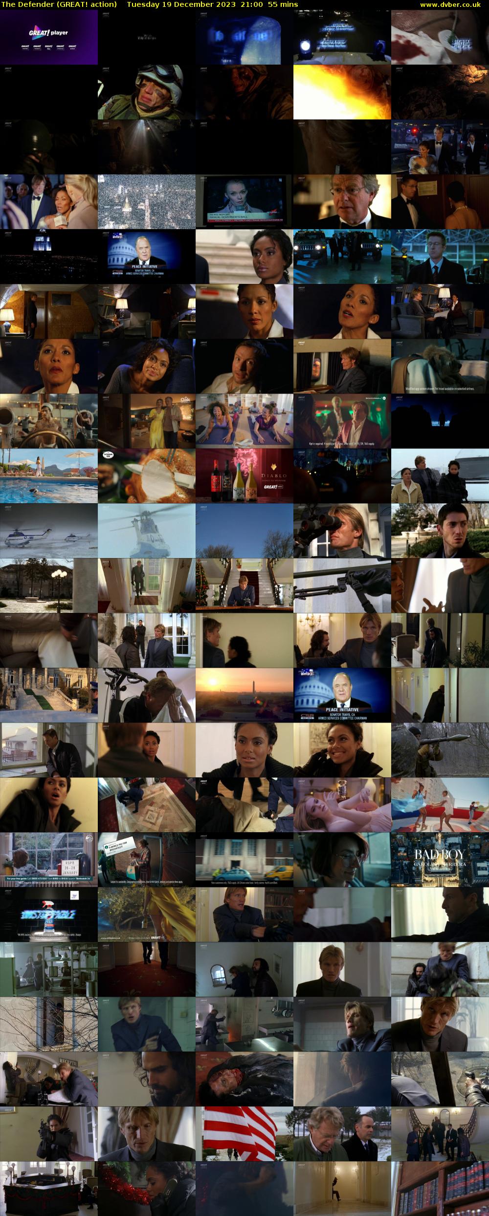 The Defender (GREAT! action) Tuesday 19 December 2023 21:00 - 21:55