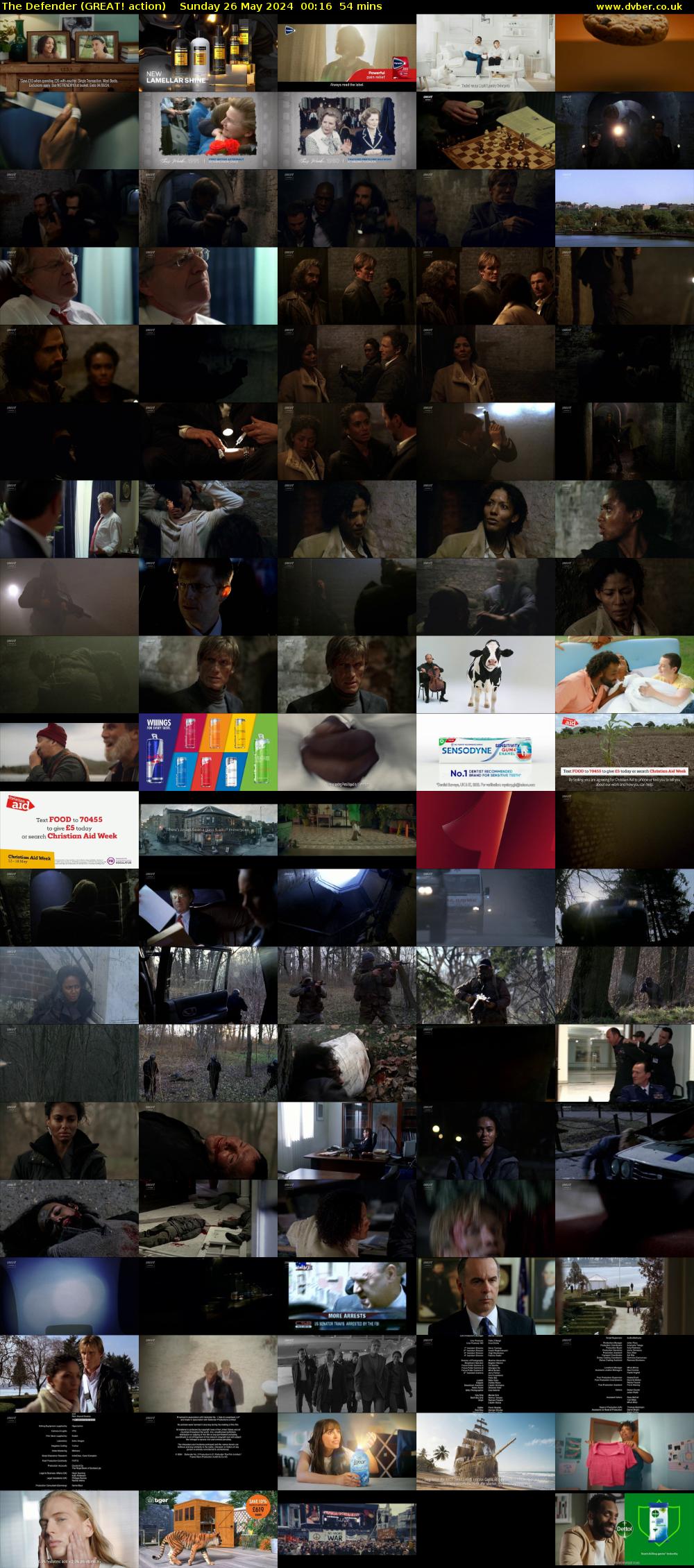 The Defender (GREAT! action) Sunday 26 May 2024 00:16 - 01:10
