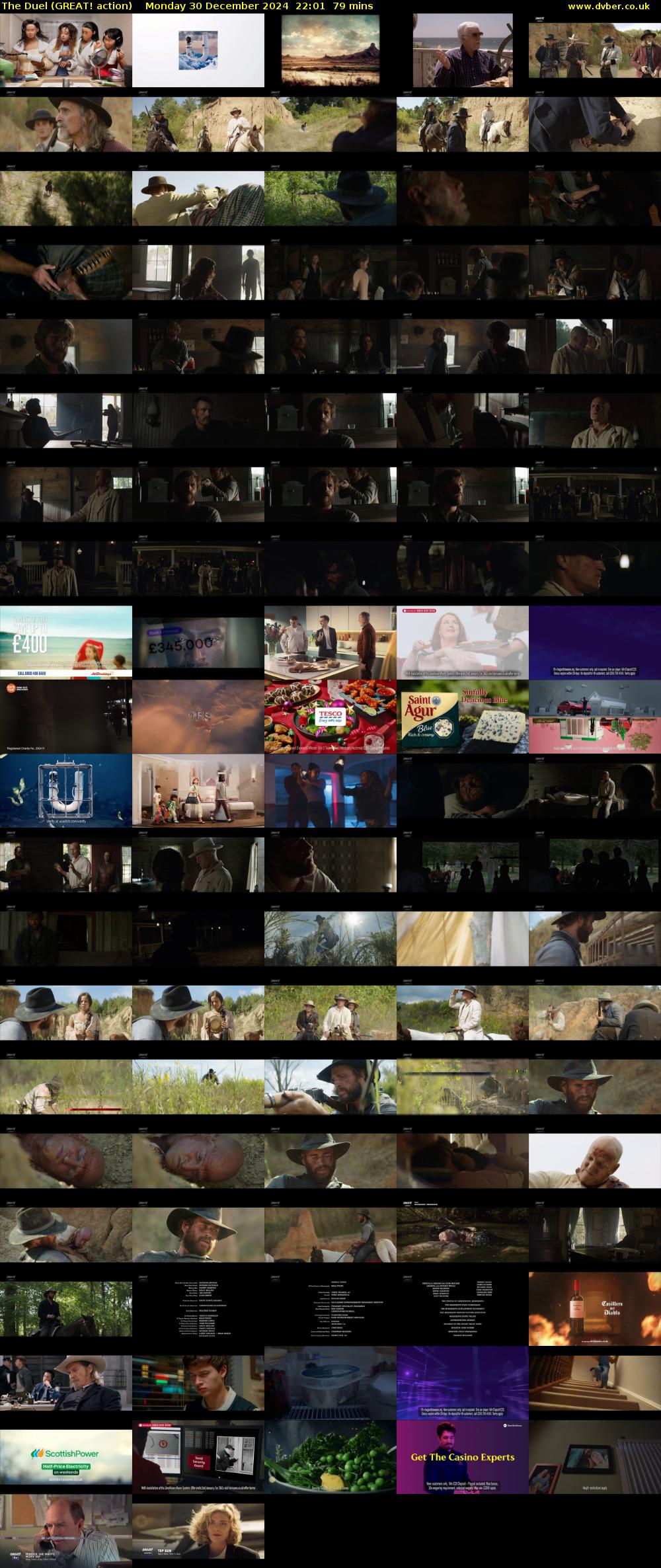 The Duel (GREAT! action) Monday 30 December 2024 22:01 - 23:20