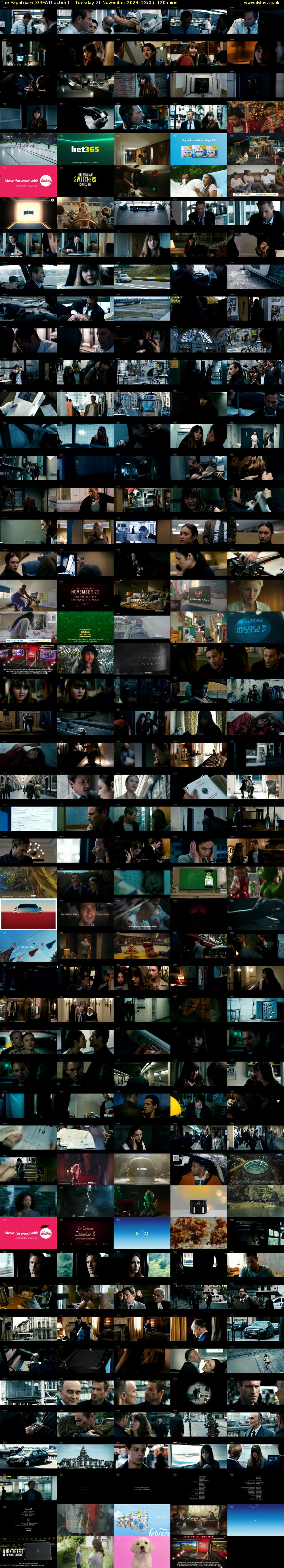 The Expatriate (GREAT! action) Tuesday 21 November 2023 23:05 - 01:05