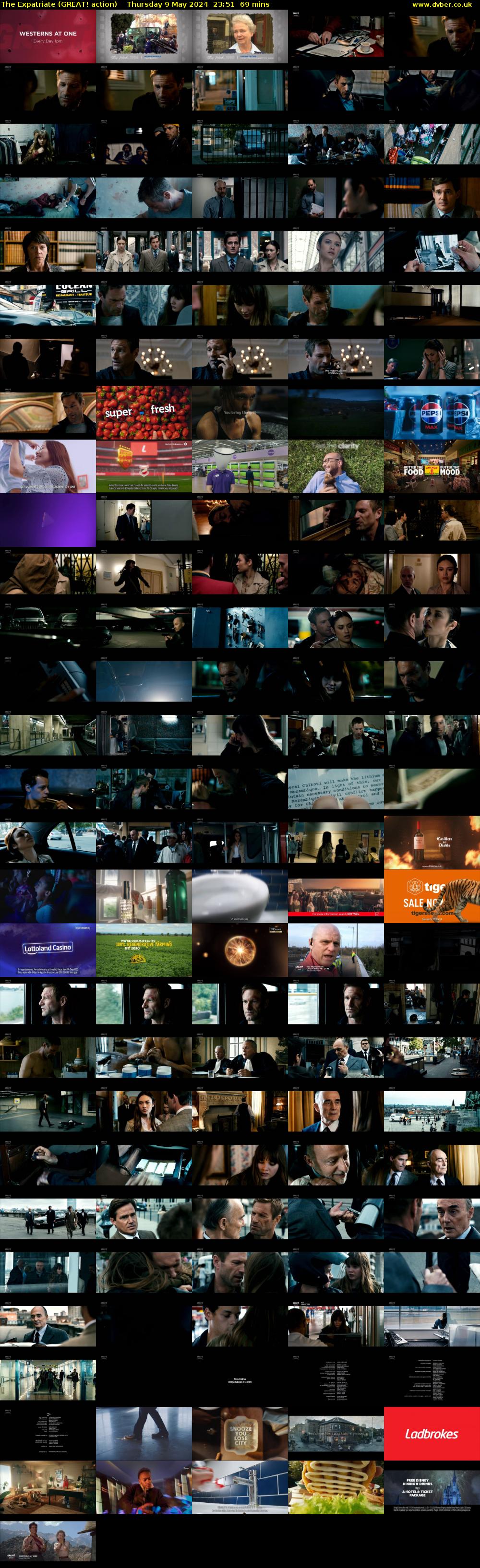 The Expatriate (GREAT! action) Thursday 9 May 2024 23:51 - 01:00