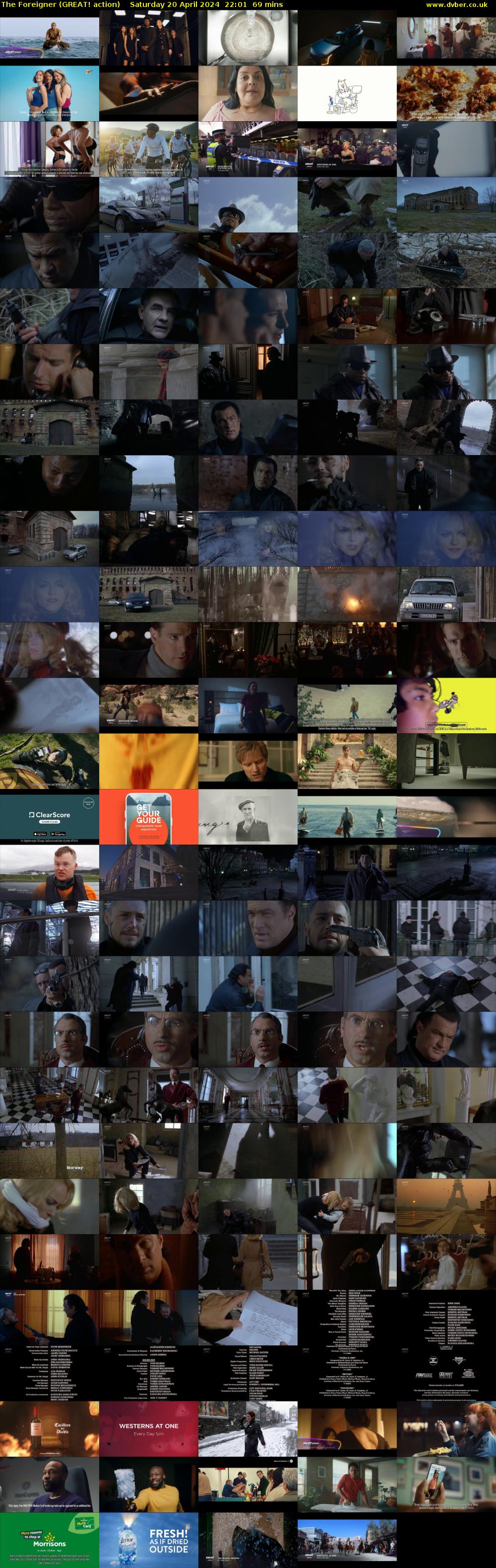 The Foreigner (GREAT! action) Saturday 20 April 2024 22:01 - 23:10