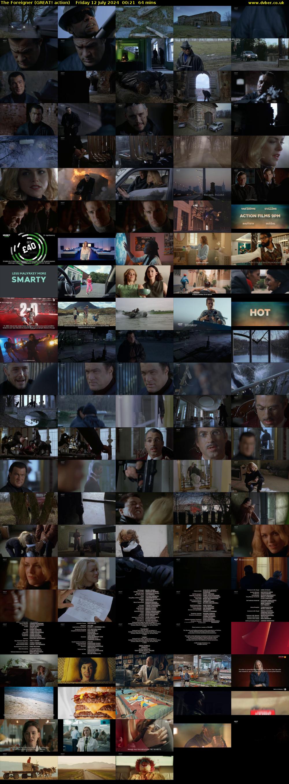 The Foreigner (GREAT! action) Friday 12 July 2024 00:21 - 01:25