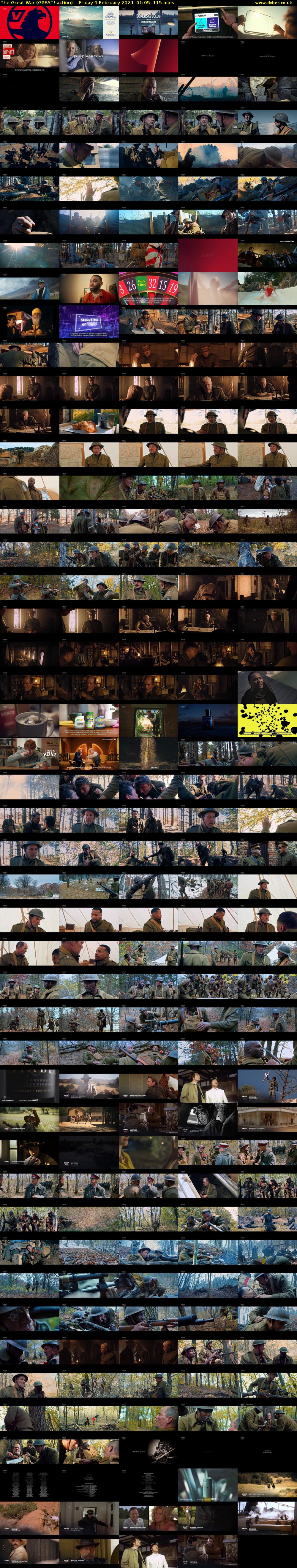 The Great War (GREAT! action) Friday 9 February 2024 01:05 - 03:00
