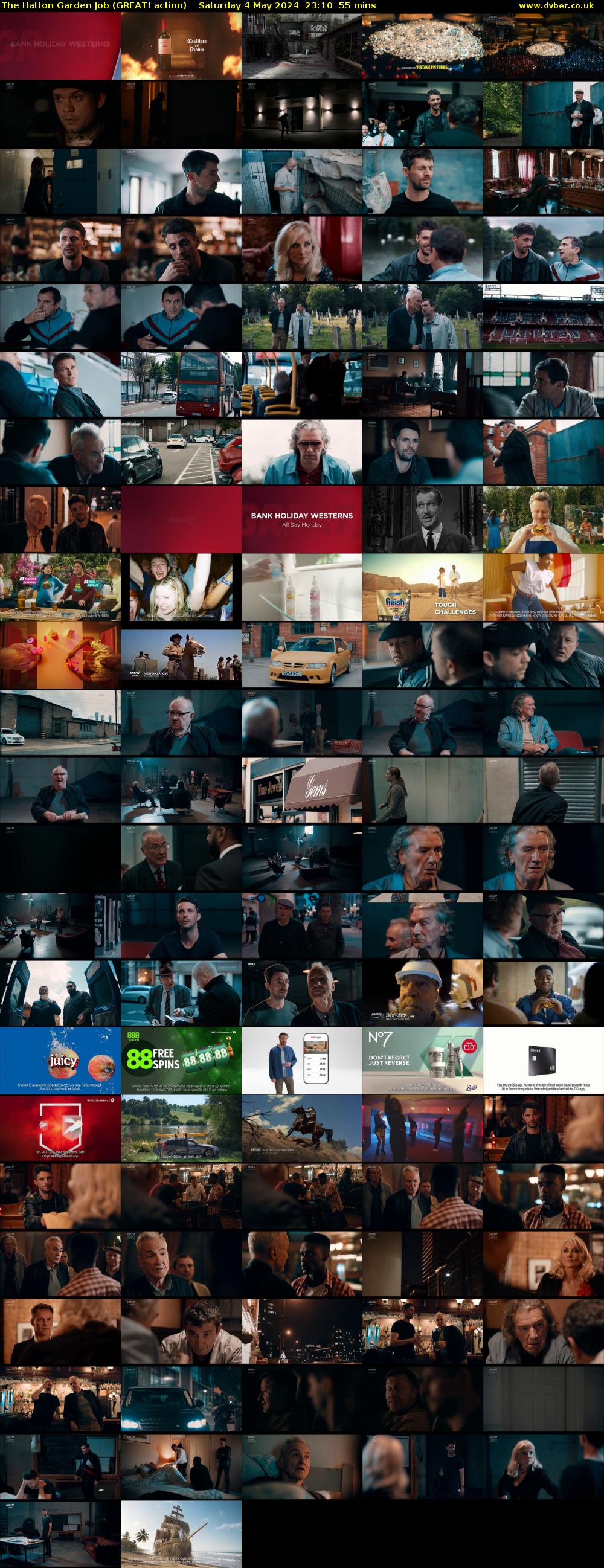 The Hatton Garden Job (GREAT! action) Saturday 4 May 2024 23:10 - 00:05