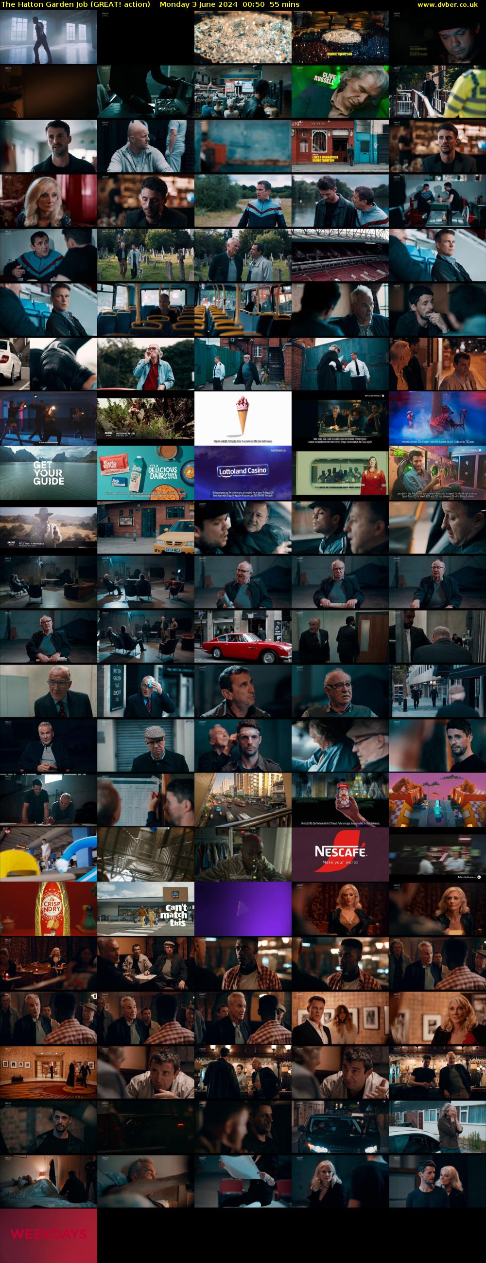 The Hatton Garden Job (GREAT! action) Monday 3 June 2024 00:50 - 01:45