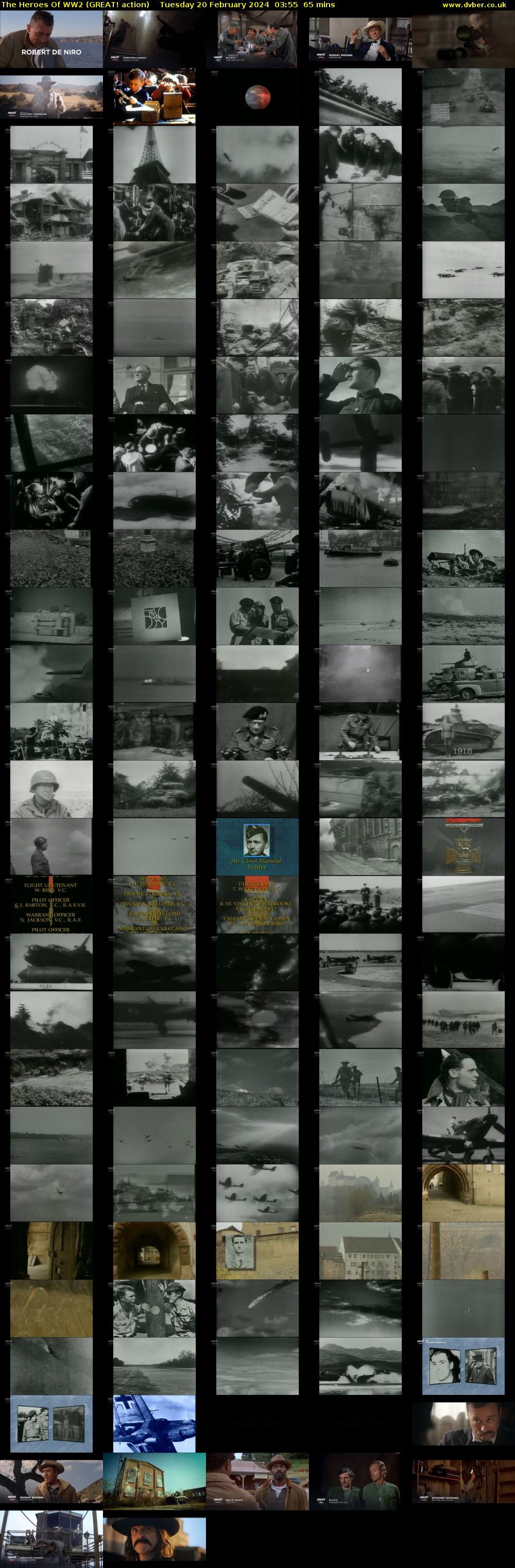 The Heroes Of WW2 (GREAT! action) Tuesday 20 February 2024 03:55 - 05:00